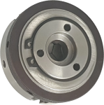 Фото 8 Патрон токарный 3-х кулачковый 80 мм, К01-80B (под фланец)