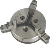 Фото 2 Патрон токарный 3-х кулачковый 80 мм, К01-80B (под фланец)