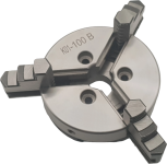 Фото 4 Патрон токарный 3-х кулачковый 100 мм, К01-100B (под фланец)